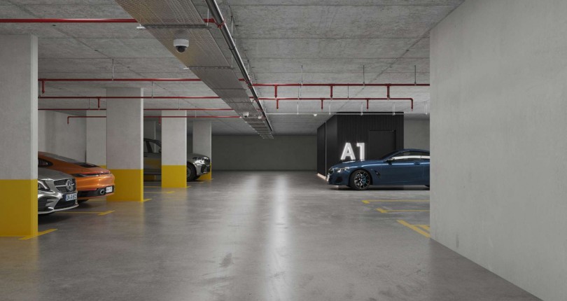 Privatni parking u tri podzemne etaže